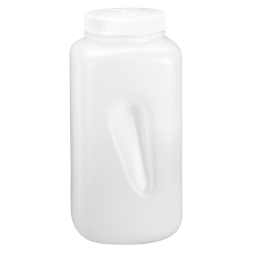 Bottles, Round, 128 fl. oz., Plastic Dufferin Supply