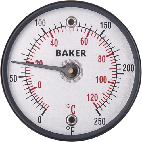 Surface Thermometers, Contact, Analogue, 0-250°F (-20-120°C) Dufferin Supply