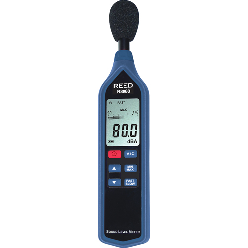 Sound Level Meter, 30 - 90 dB/50 - 110 dB/70 - 130 dB Measuring Range Dufferin Supply