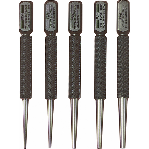 S800PC Square-Head Punch Set, 5 Pieces Dufferin Supply