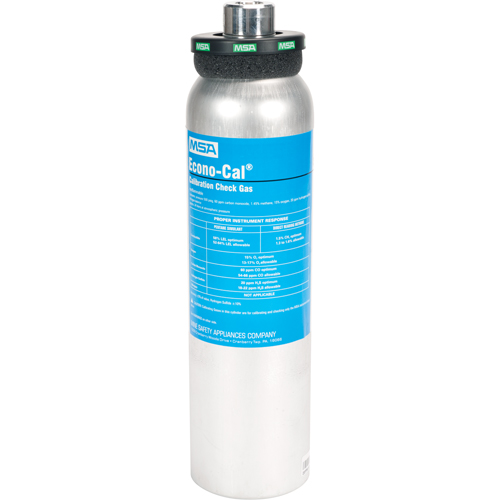 Calibration Testing Gas, 4 Gas Mix, CH4/CO/H2S/O2, 34 Litres Dufferin Supply
