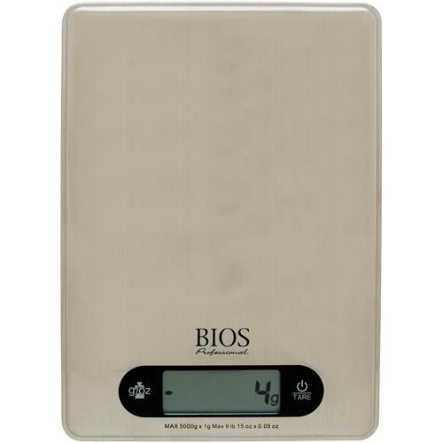 Portion Control Scale, 9 lbs. / 5000 g  Cap., 1 g / 0.1 oz. Graduations Dufferin Supply