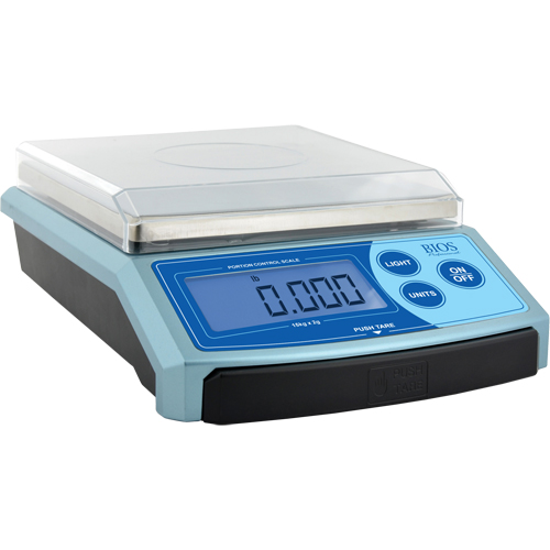 Digital Bench Top Scale, 33 lbs. / 15 kg Cap., 2 g Graduations Dufferin Supply