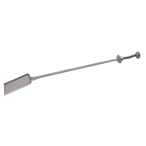 Inspection Mirror, Rectangular, 2-17/32" L x 1-11/16" W, Non Telescopic Dufferin Supply