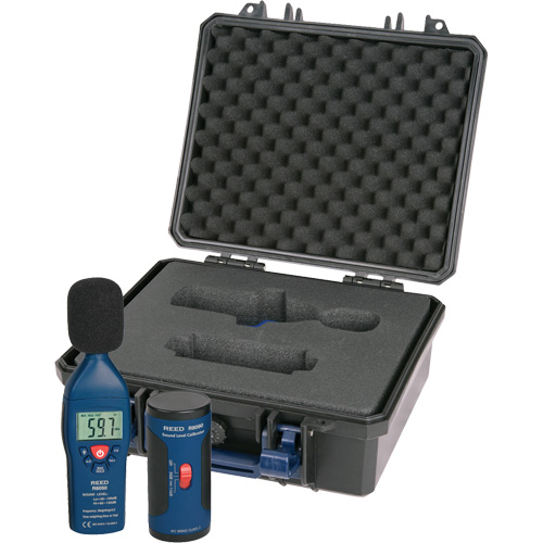 Sound Level Meter and Calibrator Kit, 30 - 130 dB Measuring Range Dufferin Supply