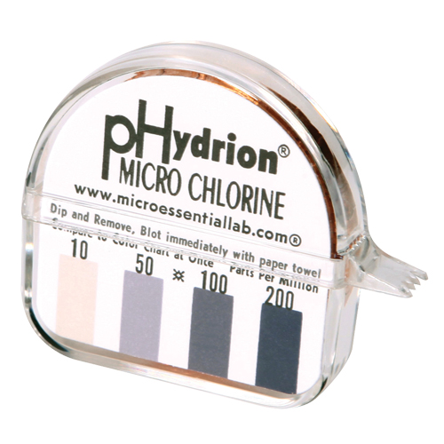 pHydrion CM-240 Hydrion Chlorine Test Paper Dufferin Supply