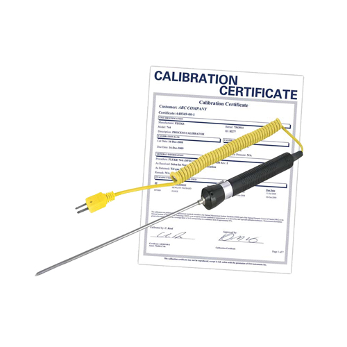 Sonde thermocouple &agrave; pointe d'aiguille (comprend certificat ISO), 600 °C (1112°F) Temp. max. Dufferin Supply