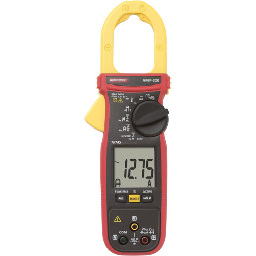 AMP-320 Motor Maintenance TRMS Clamp Meter, AC/DC Voltage, AC/DC Current Dufferin Supply
