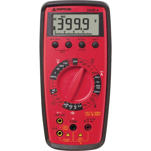 33XR-A Digital Multimeter, AC/DC Voltage, AC/DC Current Dufferin Supply