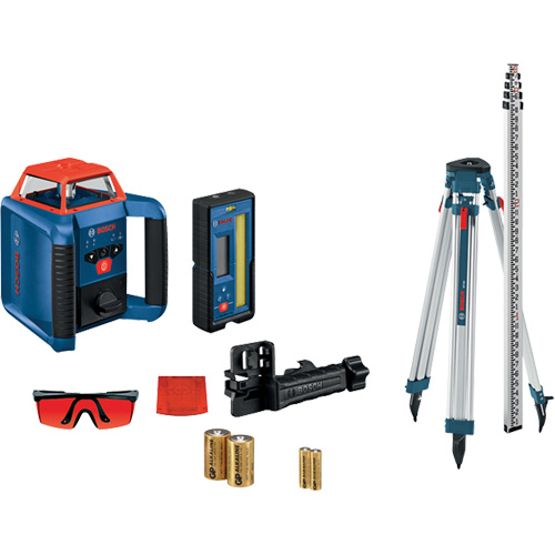 Revolve2000 Self-Leveling Horizontal Rotary Laser Kit, 2000' (609.6 m), 670 Nm Dufferin Supply