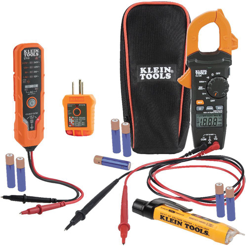 Trousse dessai &eacute;lectrique avec pince-m&egrave;tre Dufferin Supply