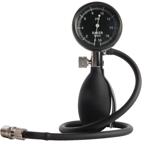 Calibrateur de pression &agrave; poire &agrave; soupape Dufferin Supply