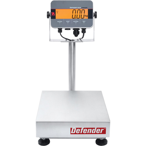Defender 3000 Washdown Bench Scale, 14" L x 12" W, 30 lbs. Capacity Dufferin Supply