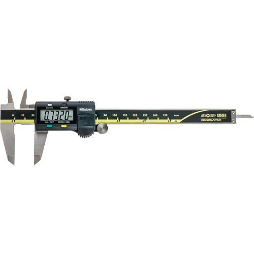Absolute Digimatic Caliper, 0.0005" (0.01 mm) Resolution, 0 - 8" (0 - 200 mm) Range Dufferin Supply