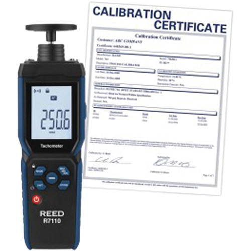 Combination Contact & Laser Photo Tachometer with Traceable Certification, Contact/Photo (Non Contact) Dufferin Supply