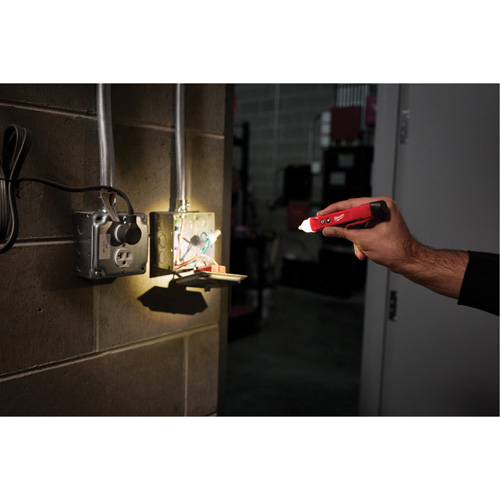 Non-Contact Voltage Detector with LED, 50 V - 1000 V, Display & Sound Alert Dufferin Supply