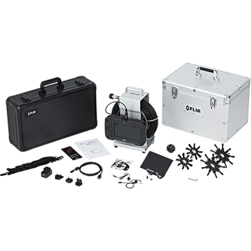High-Performance Videoscope Kit with Camera Probe & Plumbing Spool Dufferin Supply
