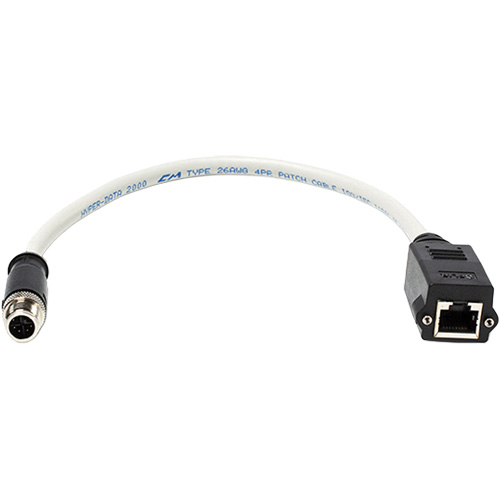 C&acirc;ble ethernet M12 &agrave; RJ45F Dufferin Supply
