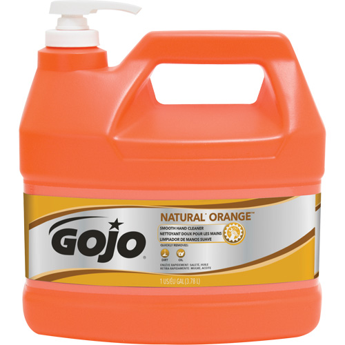 Nettoyant &agrave; mains Natural Orange, Cr&egrave;me, 3,78 L, Cruche, Agrumes/Orange Dufferin Supply