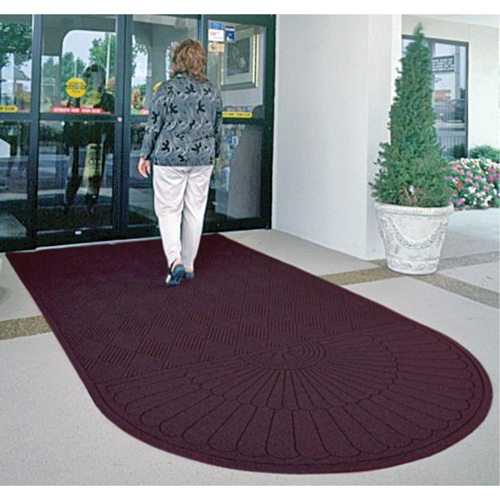 Tapis Waterhog Eco, Essuie-pieds/grattoir, 3' x 10' x 3/8", Marron Dufferin Supply
