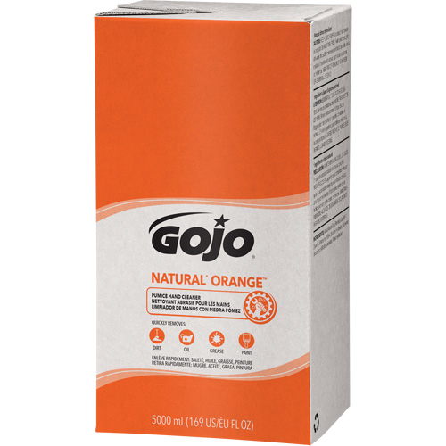 Pro TDX 5000 Natural Orange Hand Cleaner, Pumice, 5 L, Refill, Citrus/Orange Dufferin Supply