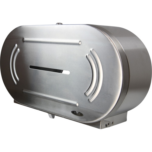 Twin Jumbo Toilet Paper Dispenser, Multiple Roll Capacity Dufferin Supply