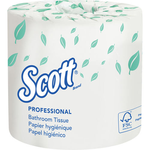 Papier hygi&eacute;nique Scott, 2 Pli, 550 Feuilles/Rouleu, Blanc Dufferin Supply