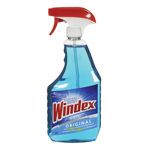Windex&reg; Glass Cleaner, 765 ml, Trigger Bottle Dufferin Supply