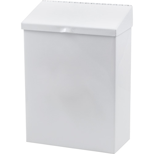 R&eacute;cipient en m&eacute;tal pour les produits menstruels Health Gards Dufferin Supply