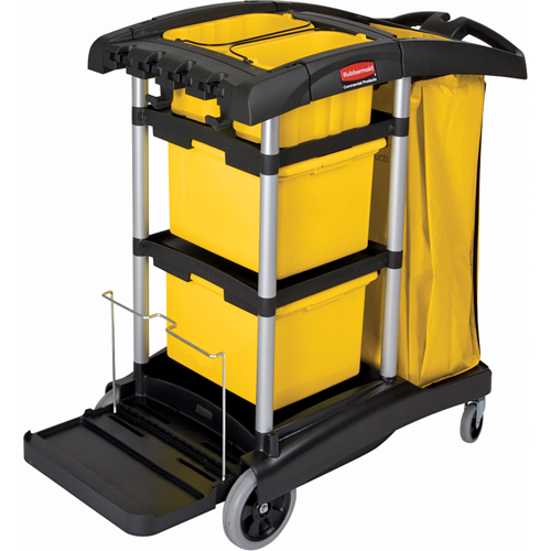 Microfibre Janitor Carts Dufferin Supply