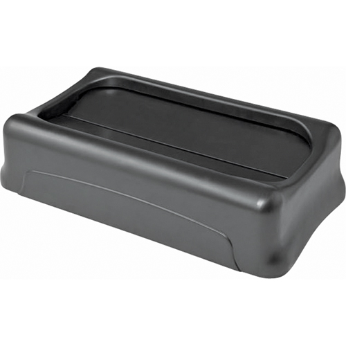 Contenants Slim Jim a/canaux de ventilation, Couvercle &agrave; battant, Plastique, Convient aux contenants 20-1/2" x 11-2/5" Dufferin Supply