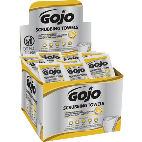 Scrubbing Towels, 80 Wipes, 12-1/4" x 10-1/2" Dufferin Supply