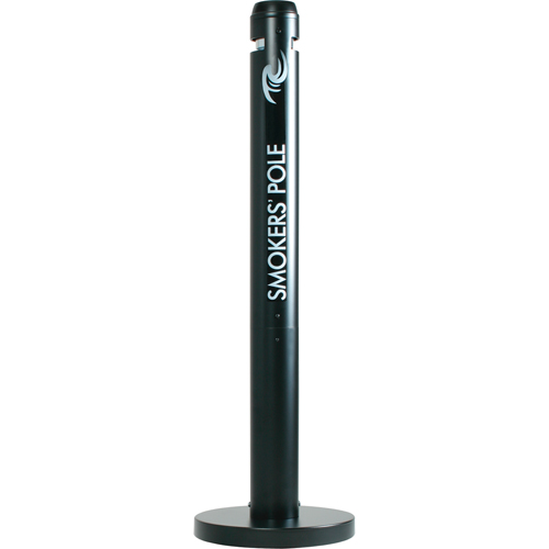 Cendriers Smokers' Pole, Sur pied, Aluminium, Hauteur 41" Dufferin Supply