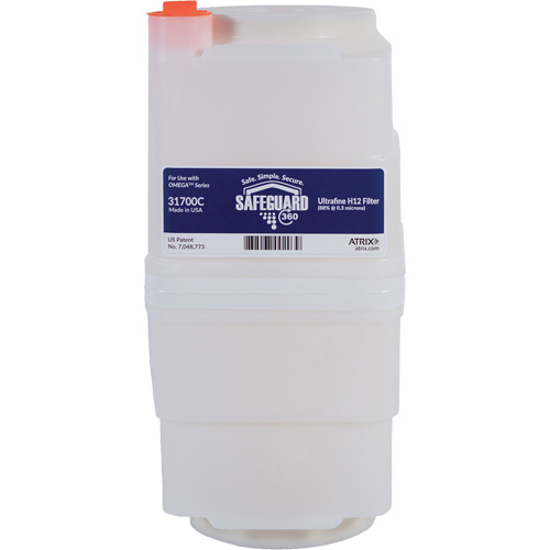 Filtre pour aspirateurs portables SafeGuard 360, Cartouche, Pour 1 gal. US Dufferin Supply