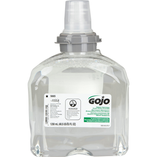 Nettoyant pour les mains &eacute;cologique TFX, Mousse, 1,2 L, Sans parfum Dufferin Supply