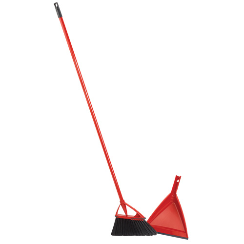 Oskar Broom with Dustpan, 56" Long Dufferin Supply