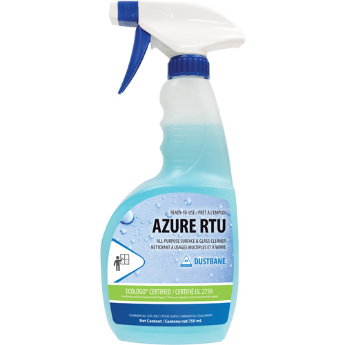 Azure Window & Glass Cleaner, 750 ml, Trigger Bottle Dufferin Supply