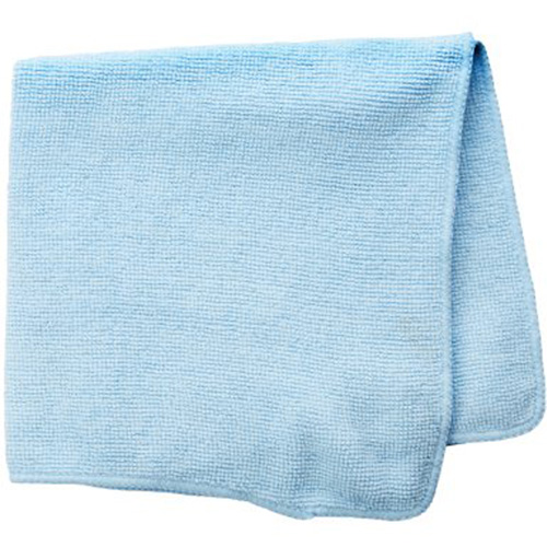Light Commercial Cleaning Cloth, Microfibre, Blue Dufferin Supply