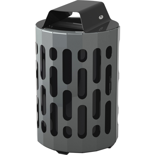 2020 Stingray Waste Receptacles, Metal, 42 US gal. Dufferin Supply