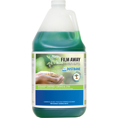 D&eacute;tergent neutre et produit fondant pour la glace Film Away, Cruche, 4 L Dufferin Supply