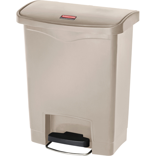 Slim Jim&reg; Waste Container, Resin, 8 US gal. Capacity Dufferin Supply