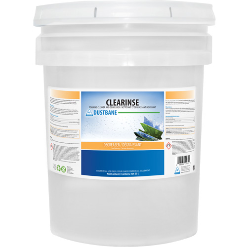 Clearinse Foam Cleaner and Degreaser, 20 L, Pail Dufferin Supply