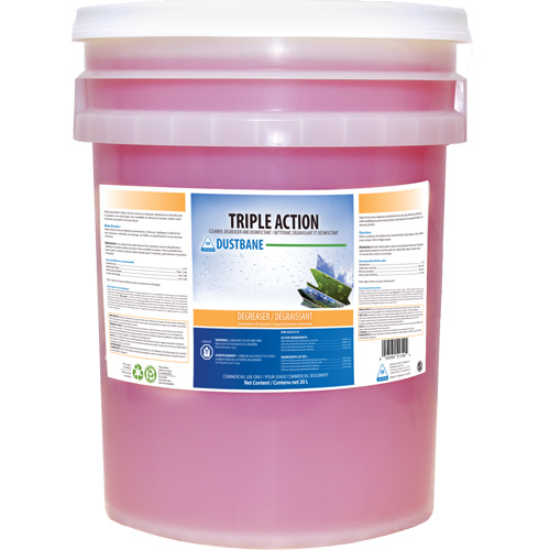Triple Action Disinfecting Cleaner & Degreaser, 20 L, Pail Dufferin Supply