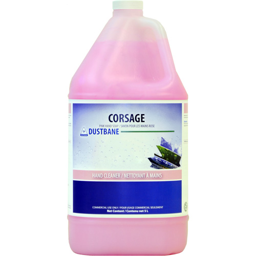 Savon rose pour les mains Corsage, Liquide, 5 L, Parfum&eacute; Dufferin Supply