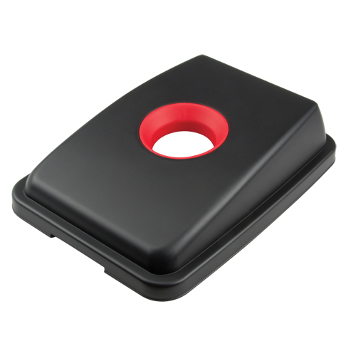 Waste Classification - Lid, Open Lid, Plastic, Fits Container Size: 17-1/4" x 12-1/2" Dufferin Supply