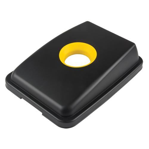 Waste Classification - Lid, Open Lid, Plastic, Fits Container Size: 17-1/4" x 12-1/2" Dufferin Supply