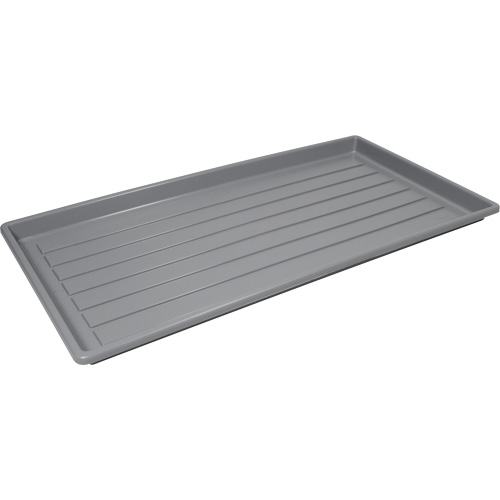 Wet Shoe/Boot Tray, Plastic, Grey, 27" L x 14" W Dufferin Supply