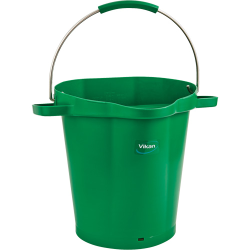 5692 Series Bucket, Green, 3 US gal. Dufferin Supply