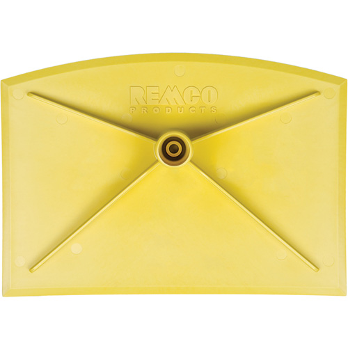 Food Hygiene Scraper, Yellow, 8" W x 11-1/4" L Dufferin Supply