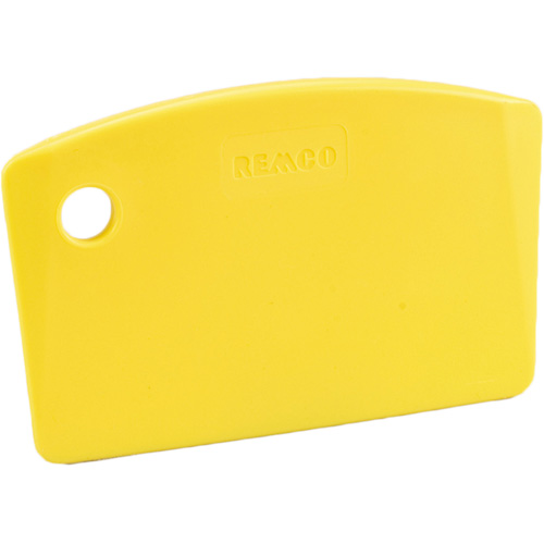 Mini Scraper, Yellow, 5-1/4" W x 7-3/10" L Dufferin Supply